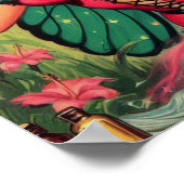  fee meisje poster (Hoek)