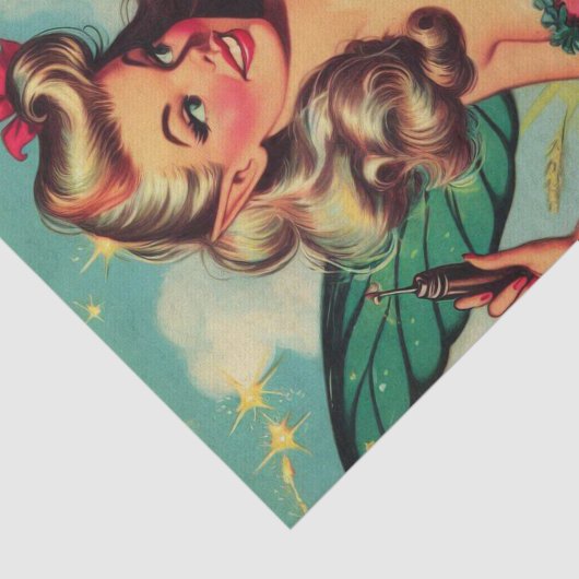  fee meisje tissuepapier (Detail)