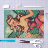  fee meisje tissuepapier (Craft)