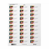 Fee onder Regenboog Etiket (Full Sheet)