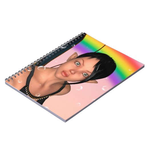 Fee onder Regenboog Notitieboek (Linkerzijde)