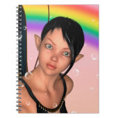 Fee onder Regenboog Notitieboek (Voorkant)