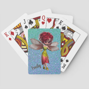 Fee op Glitter Pokerkaarten