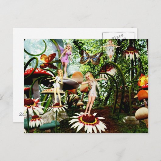 fee play 2 briefkaart (Voorkant / Achterkant)