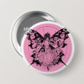 Fee Ronde Button 7,6 Cm (Voorkant /achterkant)