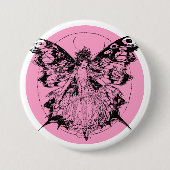 Fee Ronde Button 7,6 Cm (Voorkant)