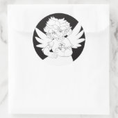 Fee Ronde Sticker (Tas)