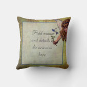  fee thema gepersonaliseerd kussen (Achterkant)