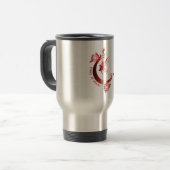 Fee van de maan Tumbler Reisbeker (Voorkant links)