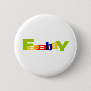 Feebay-knoppen Ronde Button 5,7 Cm