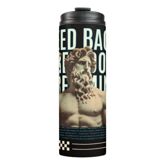  feed back free Dom sculpture mug Thermosbeker (Voorkant)