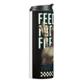  feed back free Dom sculpture mug Thermosbeker (Gedraaid links)