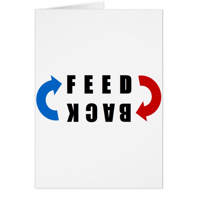 Feed-back story (Voorkant)