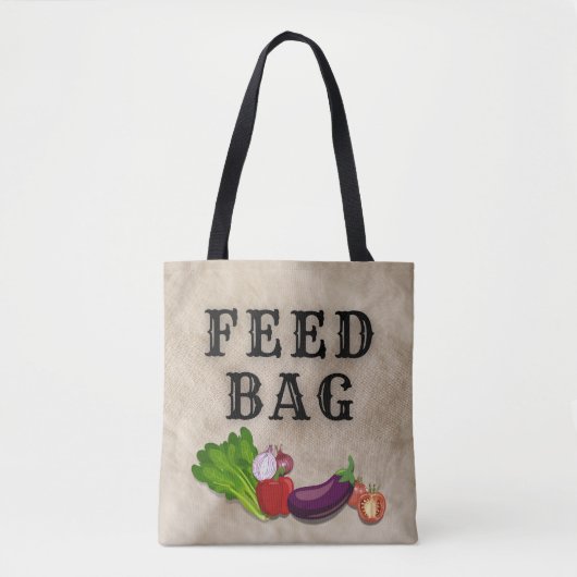 "FEED BAG" - Tas voor alle doeleinden en dagelijks (Voorkant)