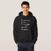 Feed Chicken Smart Chicken Egg   Hoodie (Voorkant volledig)