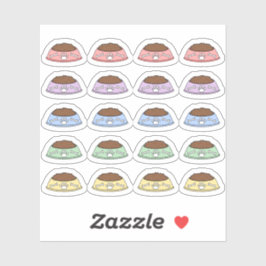 Feed Dog Reminder Pet Care Food Bowl Bujo Planner Sticker