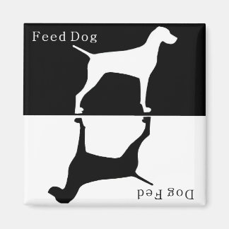 Feed Hond / Hond gevoerd Magneet: Pointer / Visla Magneet