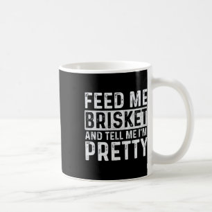 Feed Me Brisket - Pitmaster BBQ Lover Smoker Grill Koffiemok