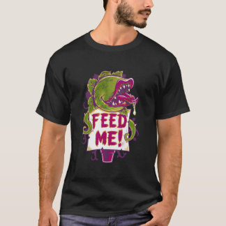 Feed Me Creepy Audrey Plant Spooky Horror Musical T-shirt