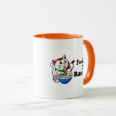Feed Me Ramen- Schattige Cat Mok (Voorkant rechts)