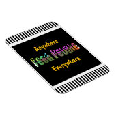 Feed People Refrigerator Magneet (Rechterzijde)