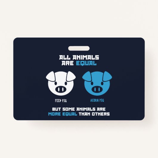 Feed Pig, Acorn Badge (Voorkant)