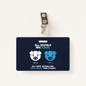 Feed Pig, Acorn Badge (Voorkant met clip)