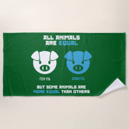 Feed Pig, Acorn  Strandlaken