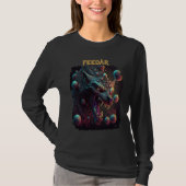 Feedar the Werewolf Leader  Gothic Horror T-shirt (Voorkant)
