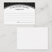 Feedback op maat in de zwarte weergave van MIJN HU Advieskaart (Voorkant / Achterkant)