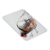 Feeding Hen Trasierra 1998 Magneet (Rechterzijde)