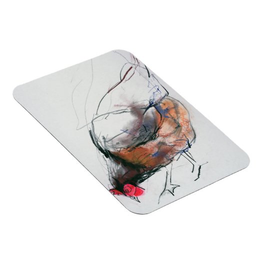 Feeding Hen Trasierra 1998 Magneet (Rechterzijde)