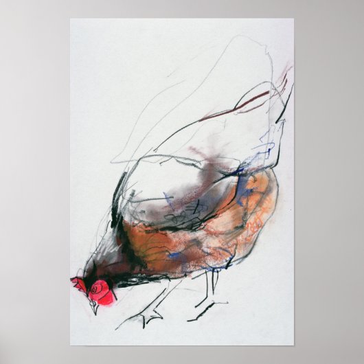 Feeding Hen Trasierra 1998 Poster (Voorkant)