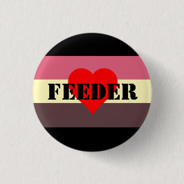 Feedist Pride Flag Feeder Pin Ronde Button 3,2 Cm