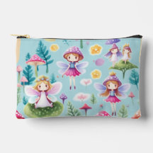 Feeën, bladeren en paddenstoelen land