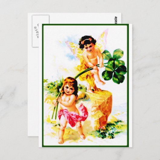 feeën briefkaart (Voorkant / Achterkant)