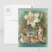  feeën briefkaart (Voorkant / Achterkant)