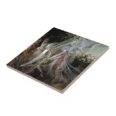 Feeën die bij BosRand letten op Tegeltje (Zijkant)