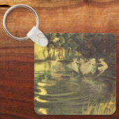 Feeën draaien rond door Arthur Black, Vintage Feeë Sleutelhanger (Voorkant)