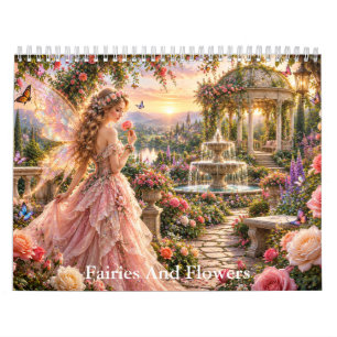Feeën en Bloemen Eenhoorns Kalender
