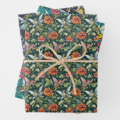  feeën en bloemen inpakpapier vel (In situ)