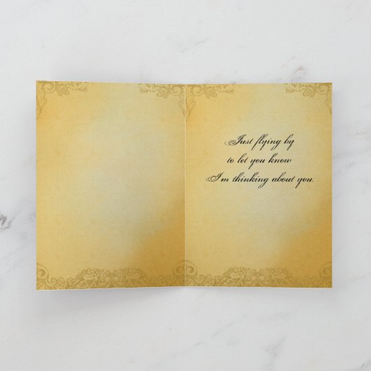  feeën en een spinnenweb kaart (Binnen)