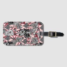 Feeën en heksen bagagelabel