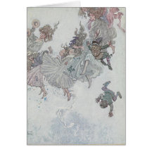 Feeën en Imp Sky Cloud Andersen's sprookjes