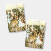 Feeën en Konijn Badge (Voor- en achterkant)