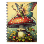  feeën en paddenstoelen notitieboek (Voorkant)