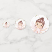 Feeën en roze Tafel Confetti (Voorkanten)