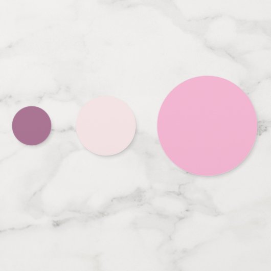 Feeën en roze Tafel Confetti (Achterkanten)