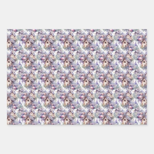 FEEËN EN SPROOKJESHUIZEN CADEAU INPAKPAPIER VEL (Voorkant 2)