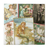  feeën en zeemeerminnen tegeltje (Voorkant)